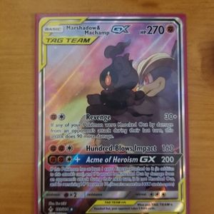 Marshadow & machamp GX (full art)
